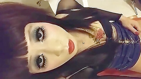 Beautiful brunette gets fucked by her lover in her asshole