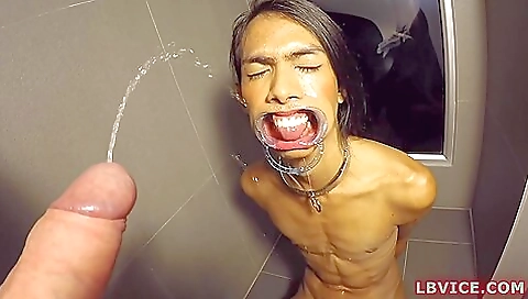 Busty brunette girl with long legs enjoys playing with big cock