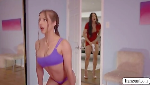 Tattooed blonde milf with big boobs is fucked anal